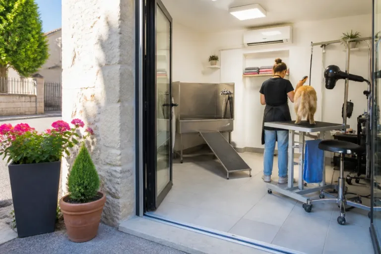 À Saint-Claud, un salon de toilettage ouvre ses portes et mise sur le bien-être animal