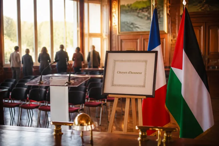 À Saint-Denis, la mairie distingue Marwan Barghouti citoyen d’honneur