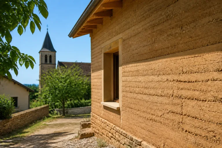 À Saint‑Didier‑d’Aussiat, le pisé revient comme solution fraîche et sobre pour l’habitat