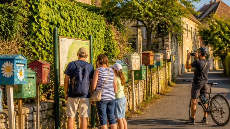 À Saint-Martin-d’Abbat, 200 boîtes aux lettres transforment le village en halte touristique