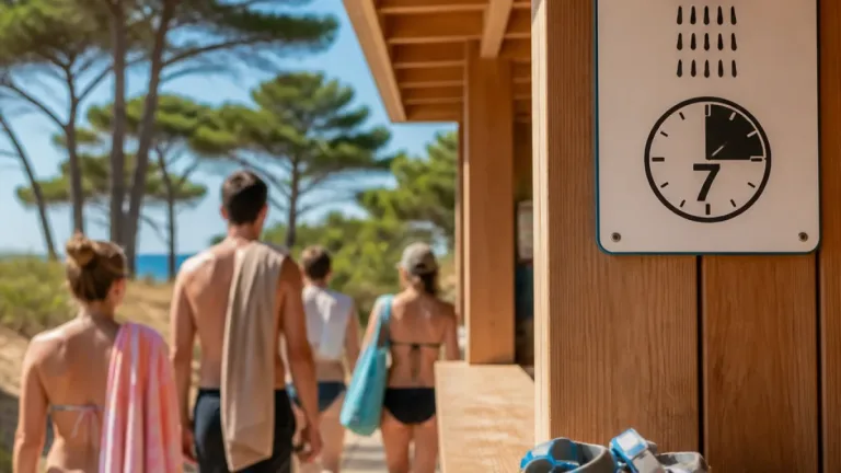 À Saint‑Pierre‑d’Oléron, un camping limite les douches à 7 minutes pour lutter contre la sécheresse