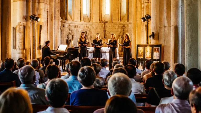 À Semoussac, le Glory Gospel a rempli l’église pour une soirée aux couleurs de la Saintonge