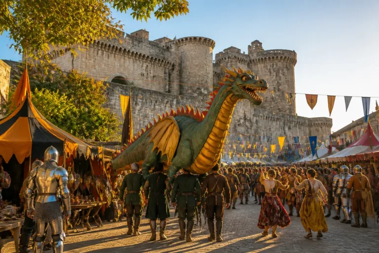 À Tarascon, la Tarasque reprend vie: quatre jours de fête et de mémoire médiévale