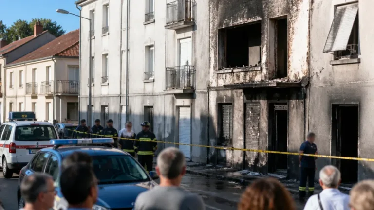 À Tarbes, un locataire alerte ses voisins et évite un drame lors d’un violent incendie