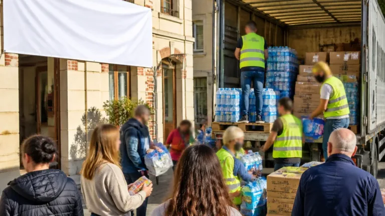 À Tonneins, la population mobilisée pour ravitailler les pompiers engagés dans les Landes