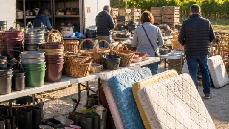 À Tours-sur-Marne, Emmaüs lance sa vente solidaire d’équipements pour les vendanges