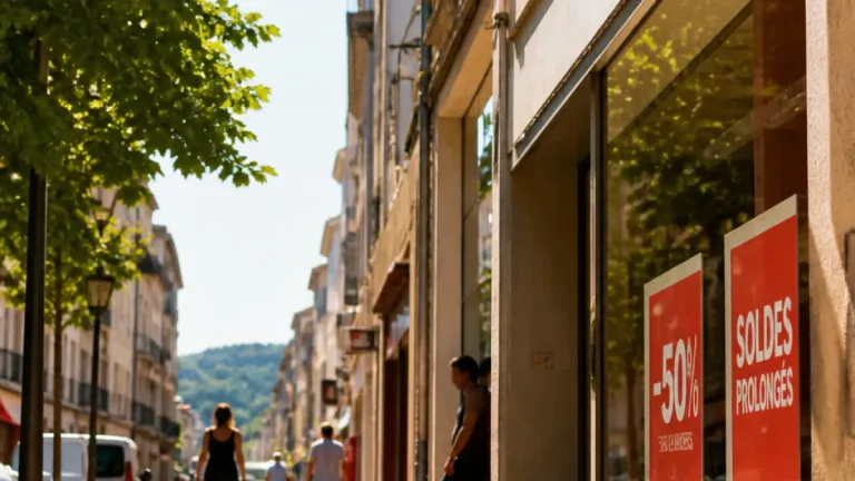 À Tulle, des soldes d'été freinées par la chaleur et des clientèles timides