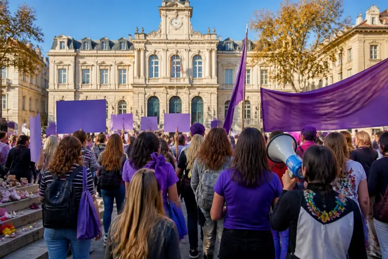 À Valence, une foule se mobilise contre les violences sexistes et sexuelles