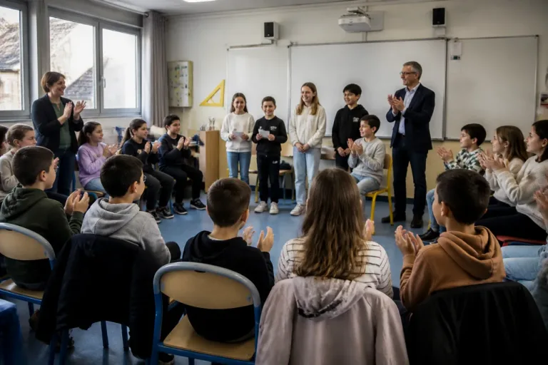 À Varennes-sur-Seine, une classe engagée célèbre trois ans de parcours citoyen