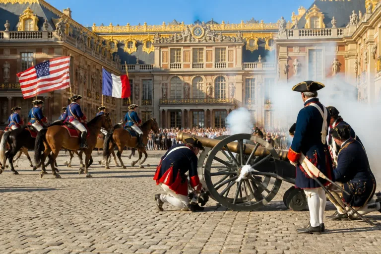 À Versailles, une reconstitution de Yorktown s’invite pour les 250 ans de l’indépendance