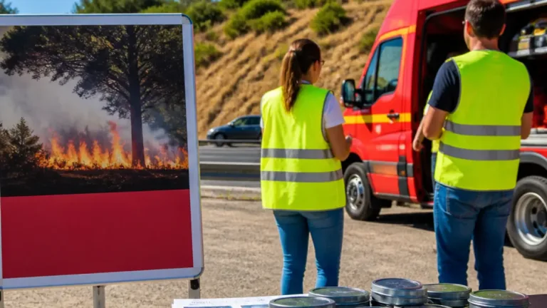 A9 dans l’Hérault : des cendriers de poche à Ambrussum pour freiner les feux