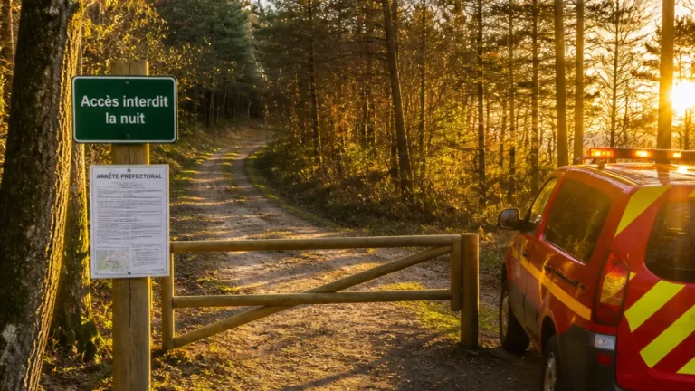 Accès interdit la nuit aux forêts de 69 communes d’Ille‑et‑Vilaine face au risque d’incendie