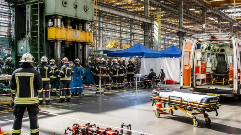 Accident grave à l’usine Stellantis de Poissy : un ouvrier hospitalisé, une enquête ouverte