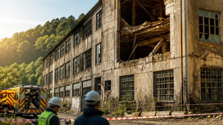 Accident mortel à Anould : un ado de 14 ans tombe en explorant l’ancienne papeterie