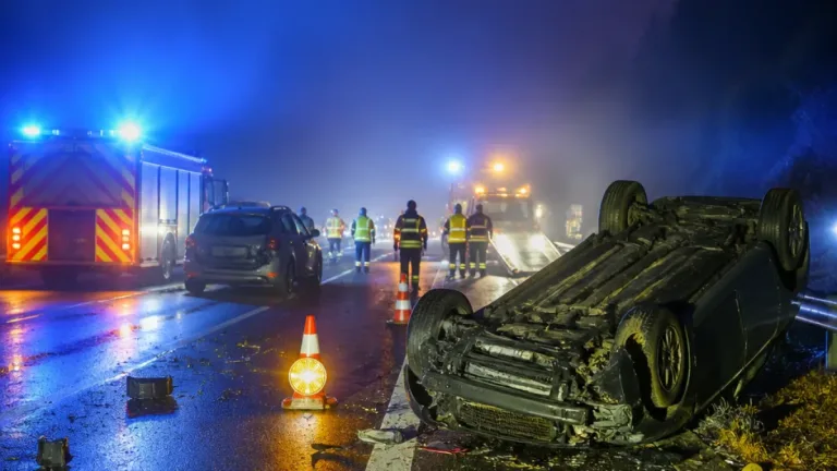 Accident nocturne sur l'A89 à Pulvérières : deux blessés graves et un nourrisson hospitalisé