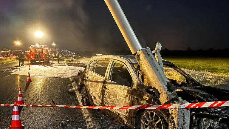 Accident près de Toulouse : une voiture embrasée, le conducteur ivre et sans permis