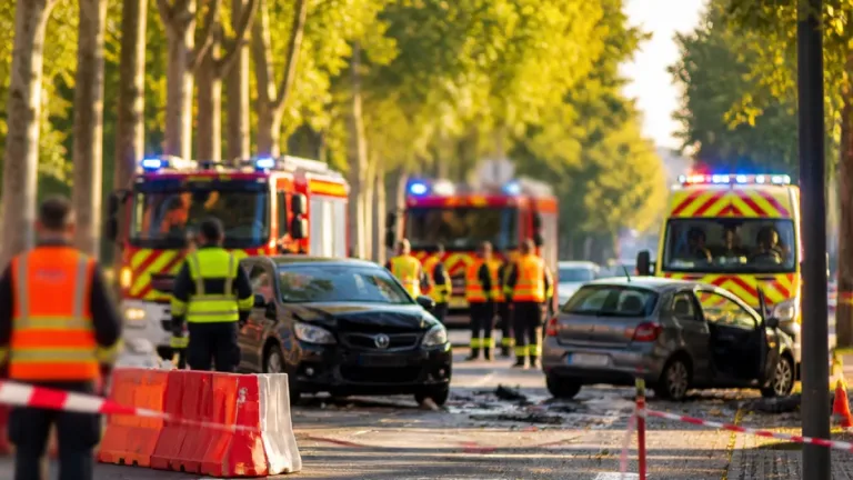 Accident sur l’avenue Jean-Jaurès : quatre blessés et une importante opération de secours à Albi