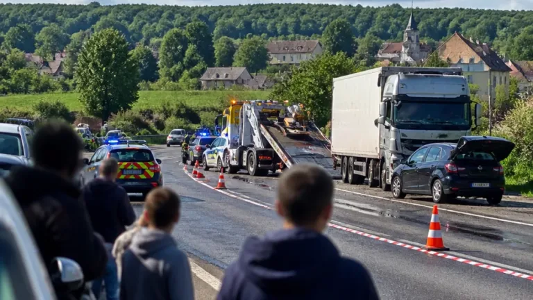 Accident sur la RN19 à Banvillars : plusieurs véhicules impliqués, gros ralentissements