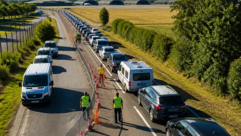 Affluence exceptionnelle à la BA 113 : fortes perturbations et RN4 encombrée autour de Saint‑Dizier