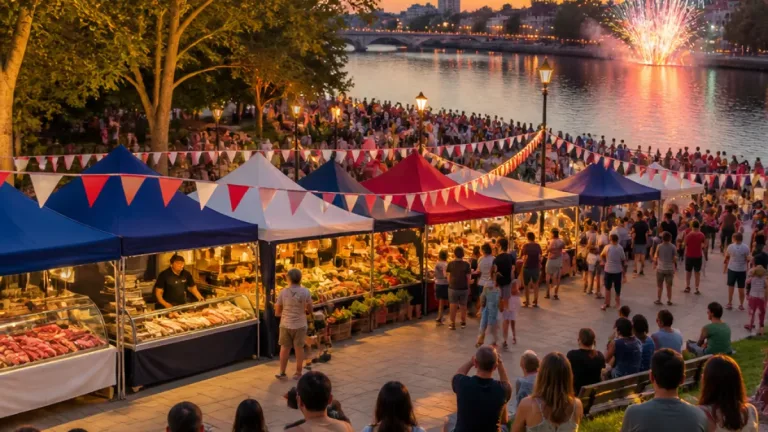 Agen : animations, producteurs locaux et feu d'artifice sur le Gravier pour le 14-Juillet
