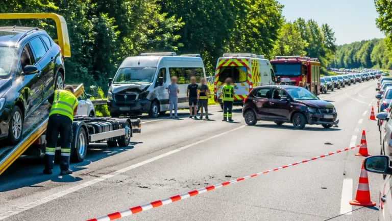 Agen : collision entre un minibus transportant des jeunes et une voiture à Foulayronnes
