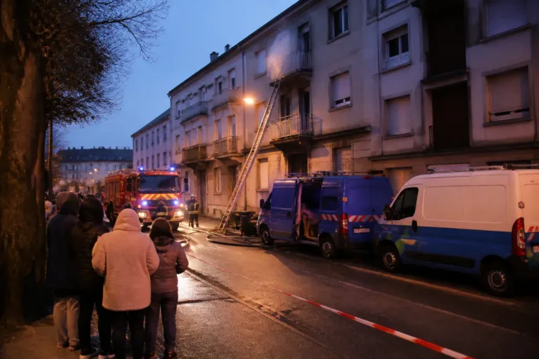 Agen : friteuse en feu rue Lavoisier, 18 évacués et deux personnes incommodées