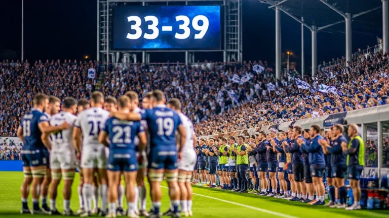 Agen s'impose à Grenoble (33-39) et relance sa saison en Pro D2