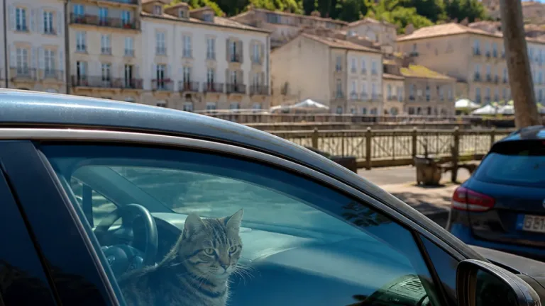 Agen : un chat coincé quatre heures en plein soleil relance l’alerte sur la responsabilité