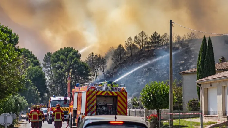 Agen : un feu de végétation maîtrisé à Bon-Encontre, la circulation interrompue