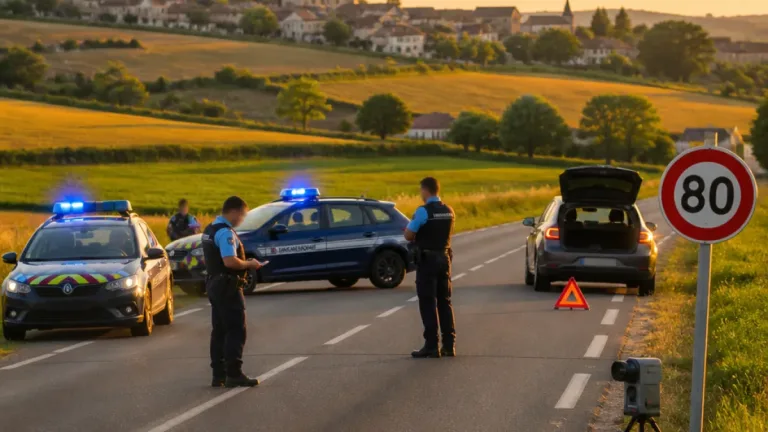Agenais : un automobiliste contrôlé à 169 km/h sur une route limitée à 80 km/h