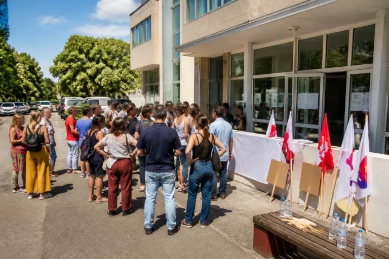 Agents de la CPAM en débrayage à Blois : cri d'alerte sur les conditions de travail