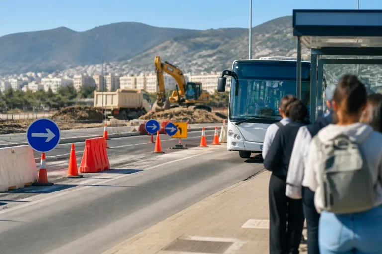 Ajaccio : circulation et transports modifiés au Vazzio pendant le chantier du Ricanto