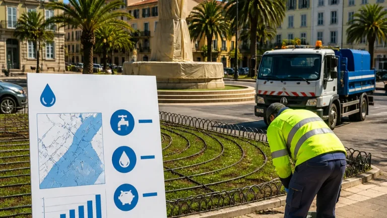 Ajaccio : comment la Ville a réduit sa consommation d'eau de 45 % en trois ans
