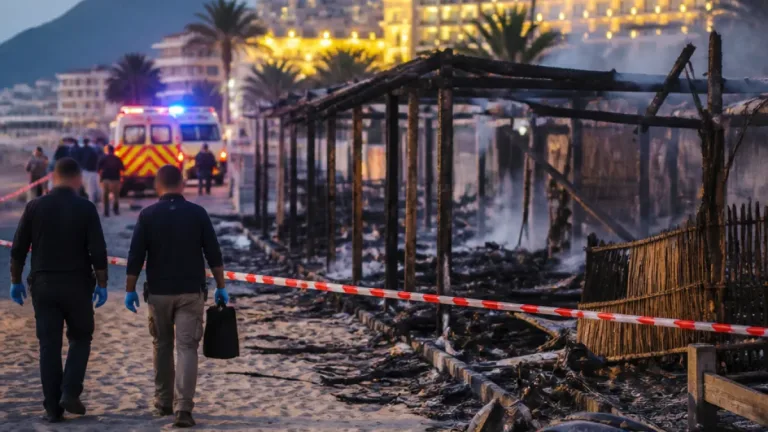 Ajaccio : la paillote mythique du Week-End détruite par un incendie criminel