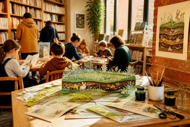 Albi : atelier d'illustration et dédicaces avec Nina Neuray à la librairie Les Petits Vagabonds