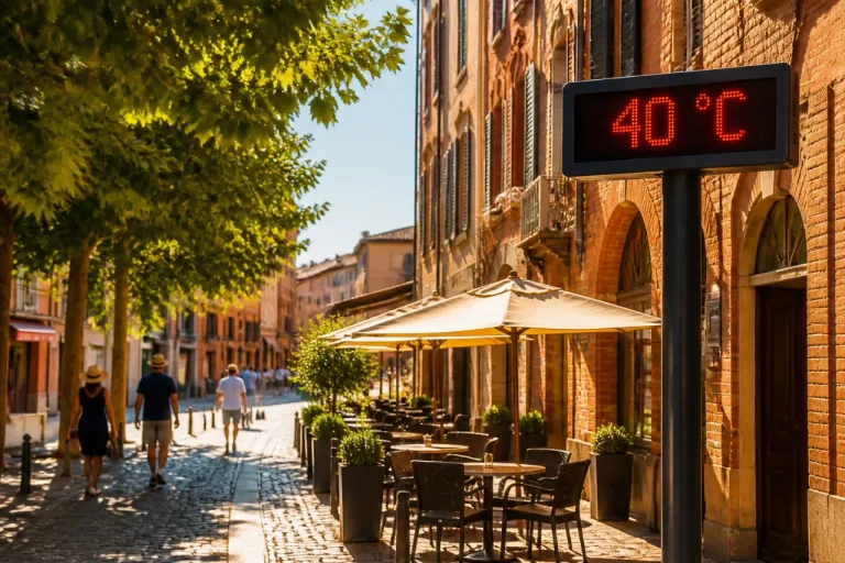 Albi confrontée à une vague de chaleur : jusqu’à 40 °C attendus mercredi