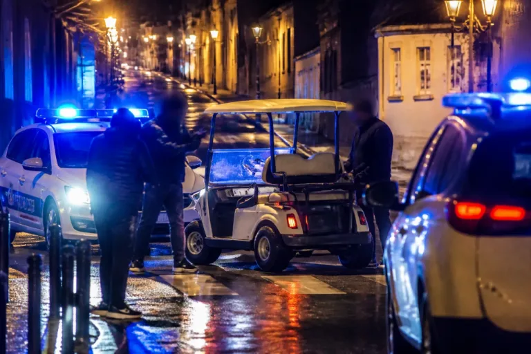 Albi : interpellé ivre au volant d’une voiturette de golf, en pleine nuit