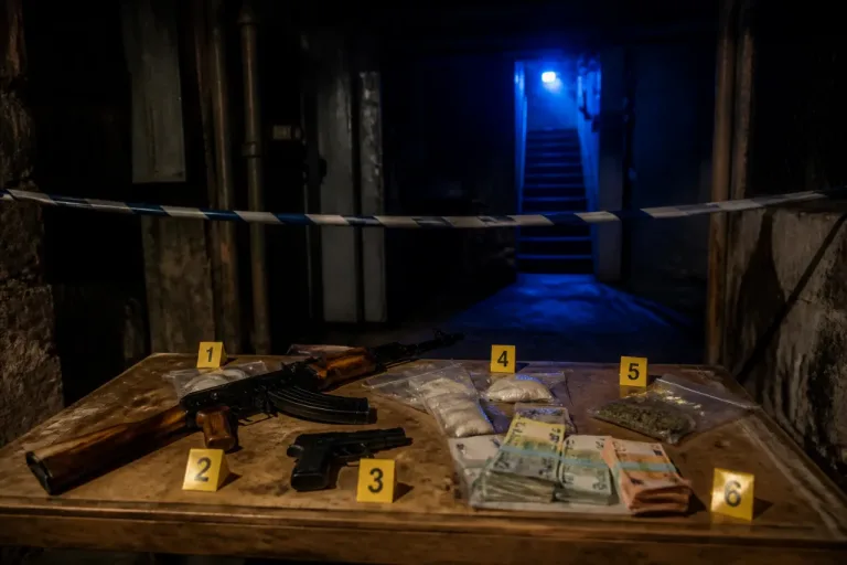 Alençon : un incendie mène à des armes et plus d’1 kg de drogue, le suspect incarcéré