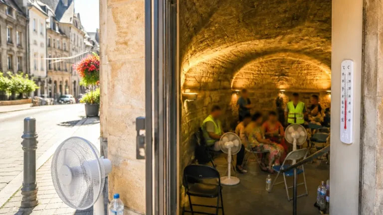 Alençon : une salle fraîche ouverte à la Halle aux toiles pour échapper à la canicule