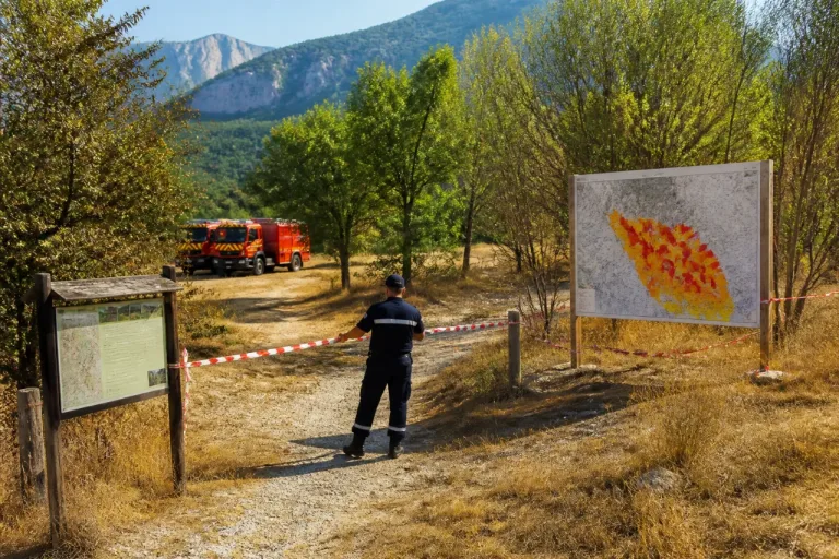 Alerte incendie en Isère : secteurs fermés et fortes restrictions pour réduire les départs de feu