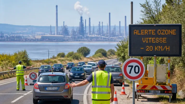 Alerte ozone : le niveau 1 déclenché dans les Bouches‑du‑Rhône, des mesures de circulation appliquées