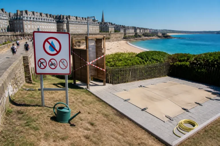 Alerte sécheresse en Ille-et-Vilaine : des restrictions d'eau en vigueur et possiblement maintenues tout l'été