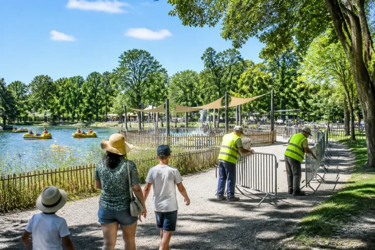 Amiens : la zone de loisirs du parc Saint-Pierre rouvre et s’adapte à la chaleur