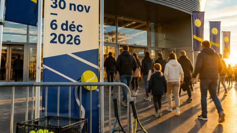 Angers : l'Open Angers Loire Trélazé fixé du 30 novembre au 6 décembre 2026