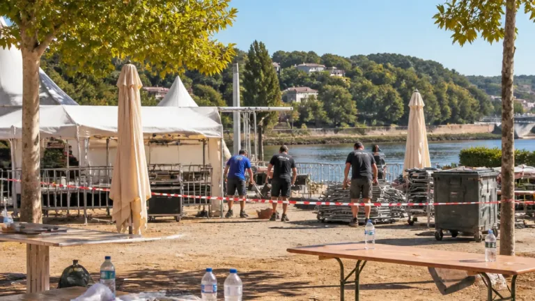 Angers — La canicule perturbe la fête des moules de Rochefort-sur-Loire