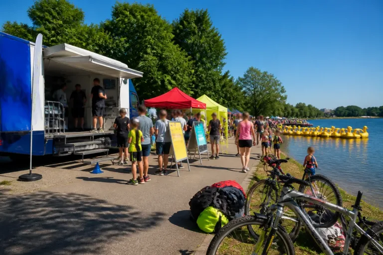 Angers : le lac de Maine s’anime cet été avec Vital’été et le Sport Truck
