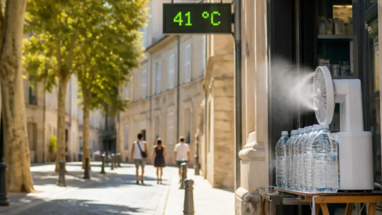 Angoulême : attention, canicule annoncée vendredi avec des pointes à 41 °C