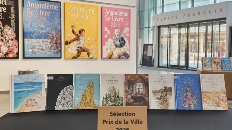 Angoulême : huit premiers romans en course pour le Prix de la Ville 2026