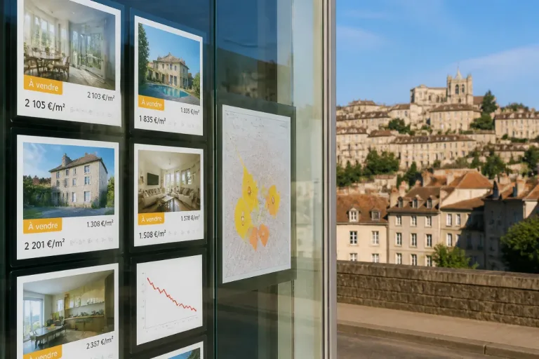 Angoulême: les prix immobiliers reculent encore, quartiers à la loupe
