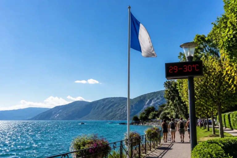 Annecy: ciel limpide, chaleur montante et vent du nord ce vendredi